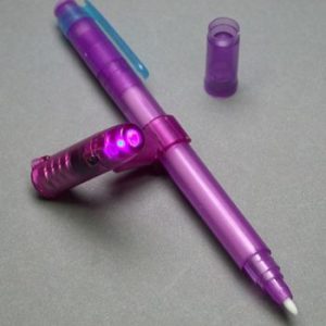 UltraViolet Pen with light